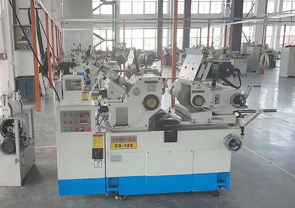 YASHIDA provided the CG-18S centerless grinder (for the aerospace industry) to an aerospace parts manufacturing company.