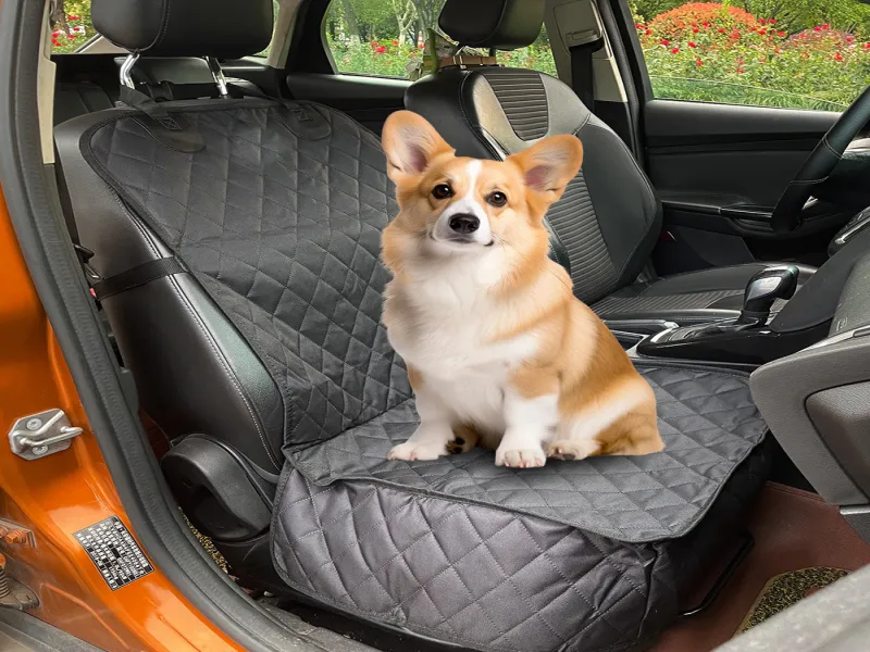 Hot Selling Factory Customized Oxford Cloth Waterproof Single Seat Machine Washable Pet Car Mat