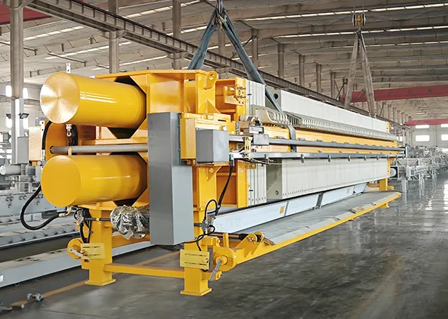 What are the applications of filter press in the field of environmental protection?