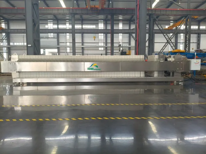 XUDA Filter Press Gains Recognition from Indonesia Customer