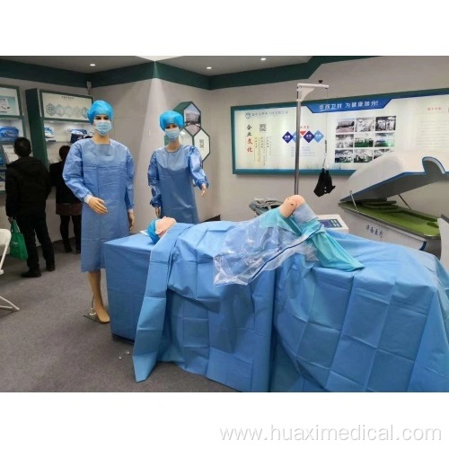 Sterile Disposable Surgical Knee Arthroscopy Pack Drape