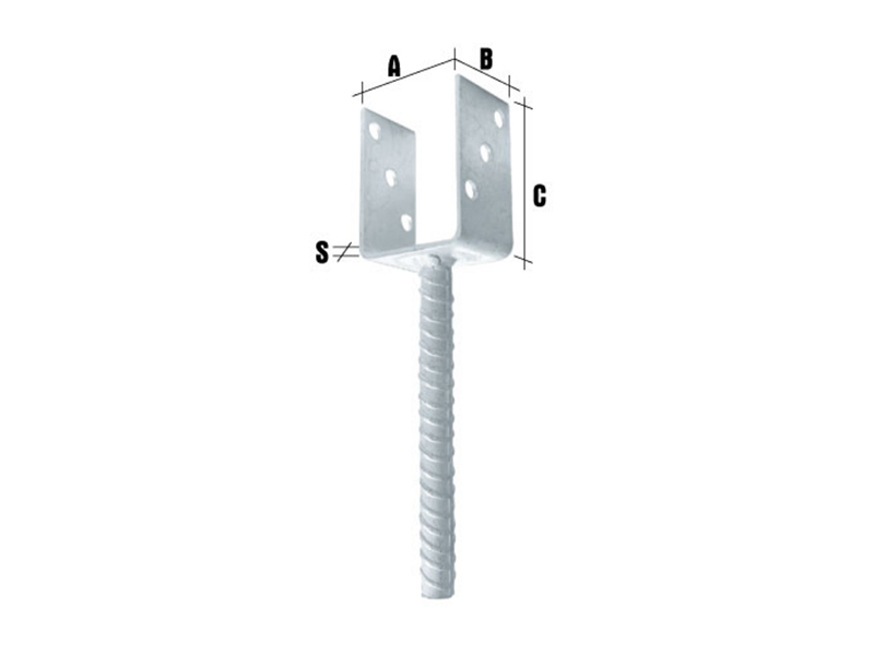 Column Shoe Type B - Yancheng Jiahe Hardware Manufacturing Co., Ltd.