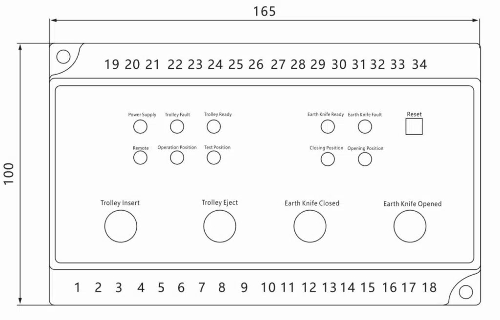 Electric Earthing Switch Controller