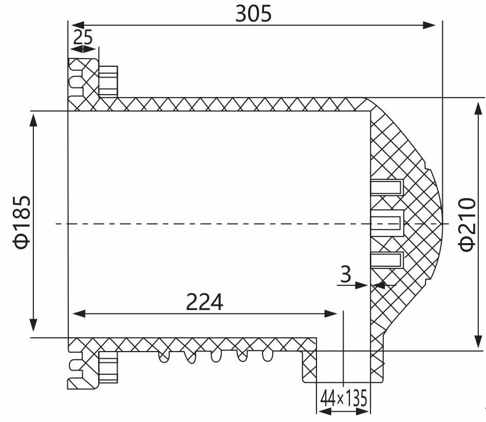 CH6-12-280 Contact box