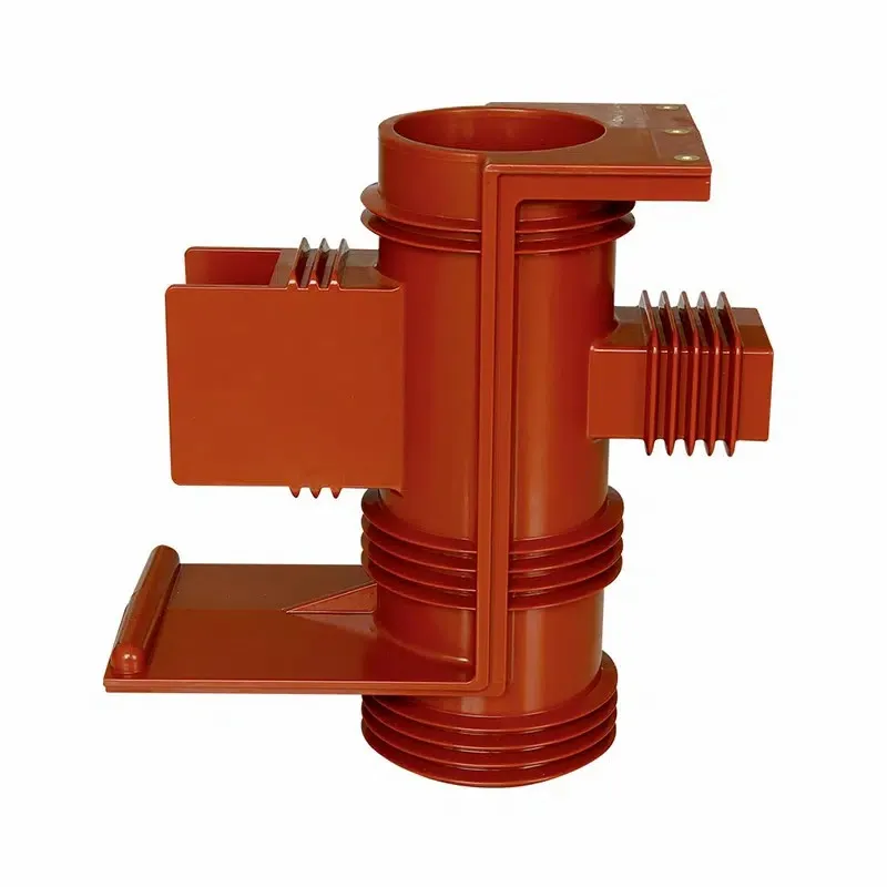 CH2A-40.5 40.5KV High Voltage Indoor Red Epoxy Resin Contact Box Electrical Insulation Durable High Voltage Components