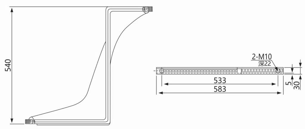 Red Epoxy Resin Insulator Bending Plate