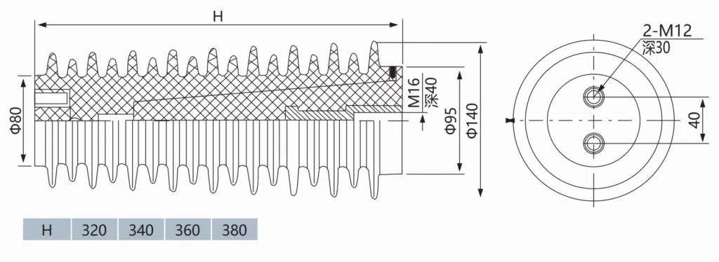 CG303-40.5 Capacitive Insulator Sensor