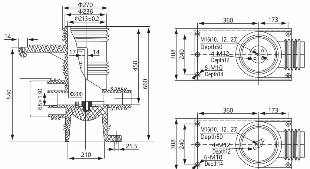 Electrical Insulation Durable High Voltage Components