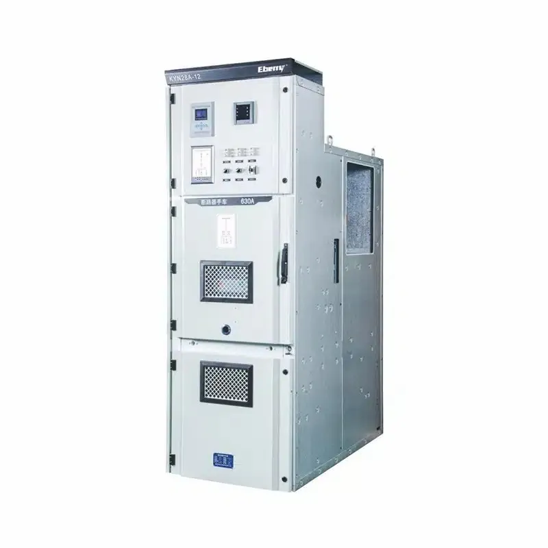 KYN28-12 Medium Voltage Metal Clad Armored Removable Switchgear Medium Voltage Power Distribution Cabinet Indoor