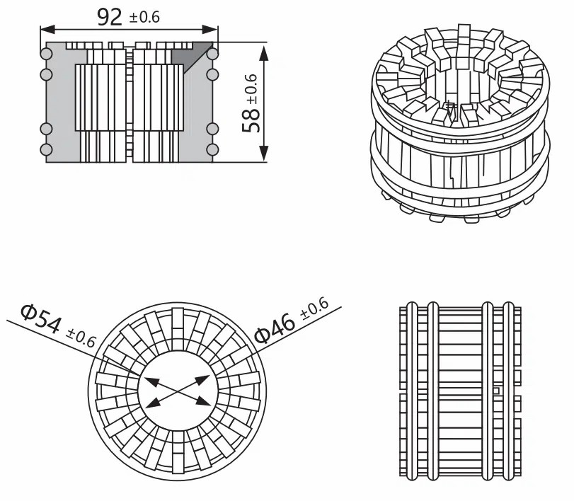 VCB Tulip Contact for Vacuum Circuit