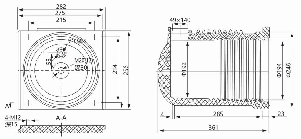 Contact Box Insulator Switchgear
