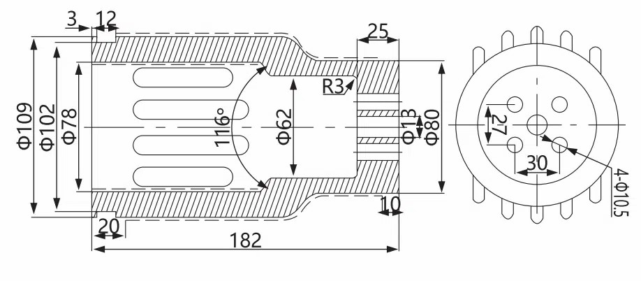 4000A Heavy Duty Contact Arm