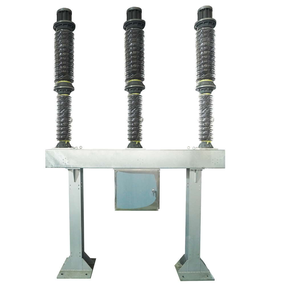 LW36-126 SF6 circuit breaker with compact tank design and integrated operating mechanism