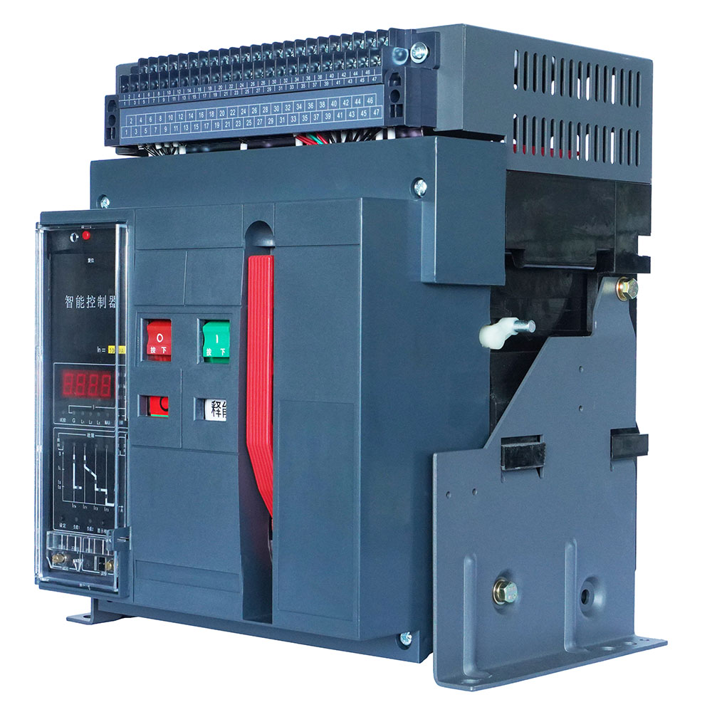 EBW1 intelligent air circuit breaker with digital trip unit and draw-out mechanism