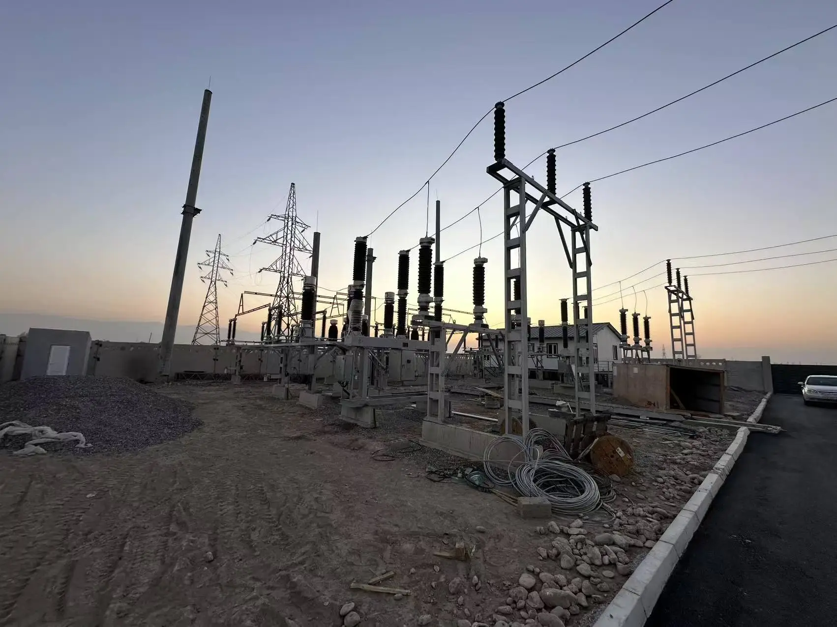 Tajikistan Dushanbe 110/35kV Substation Project