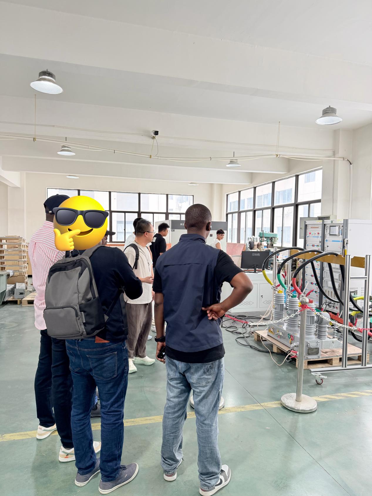 Tanzanian Customer Visits Eberry Electric for 33kV Load Break Switch Inspection-5.jpg