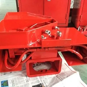 Angle valve actuator for orifice drilling choke