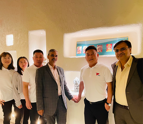 Indian Client Visits Jamo Chemical to Explore South Asian Market Together