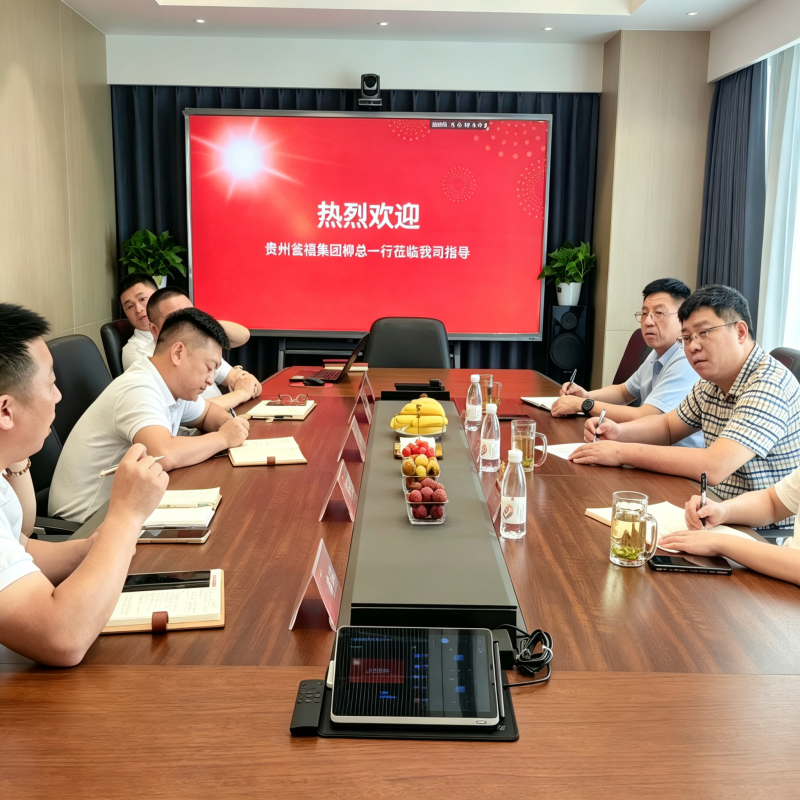 Guizhou Wengfu Group Delegation Visits Yichang Jamo Chemical to Discuss Business Cooperation