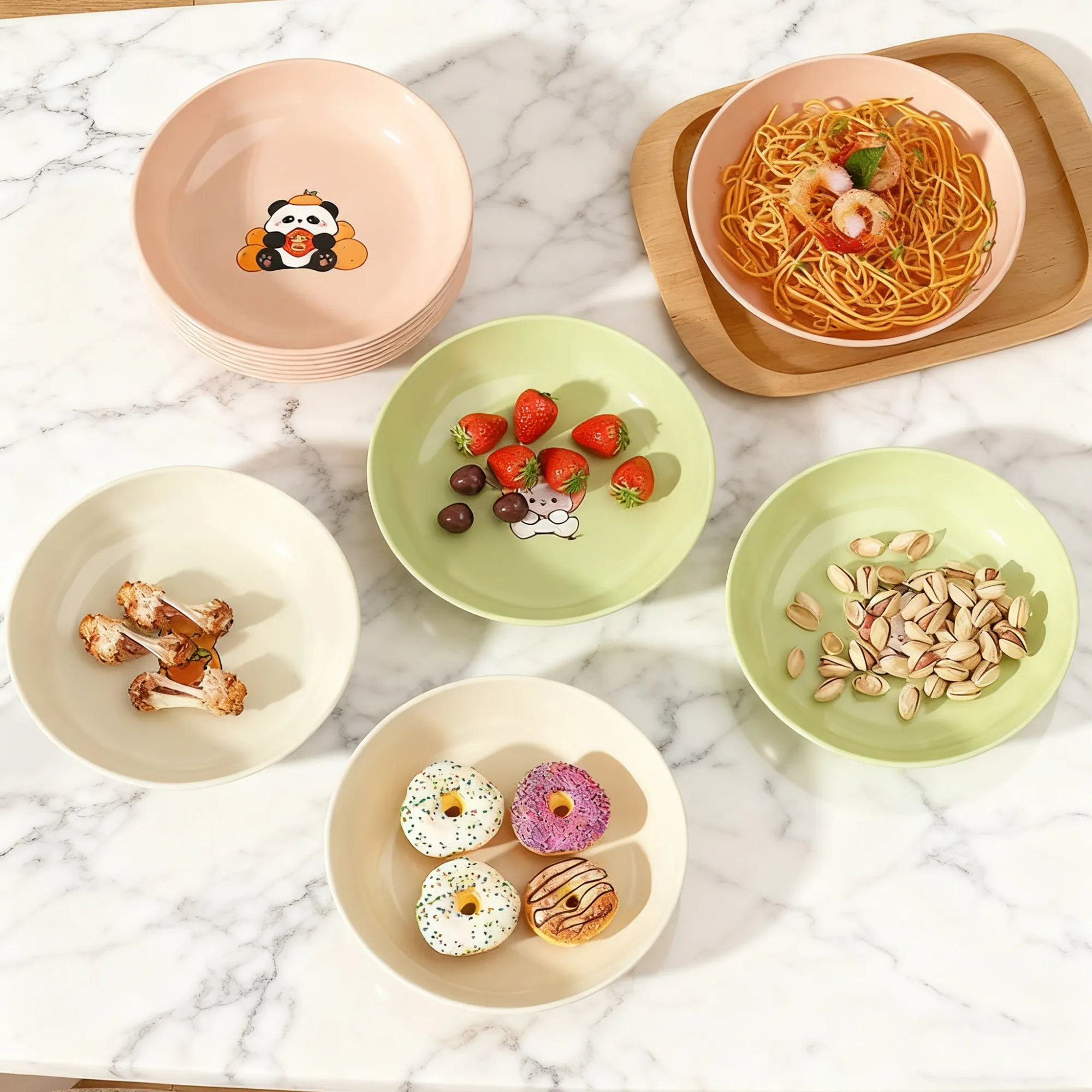 H10  Round bone dish