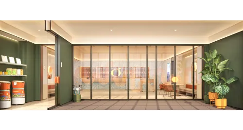 公区：进门展示