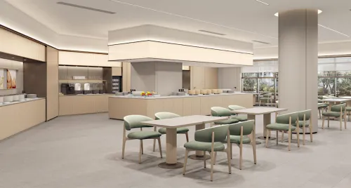 全季5.0 公区：餐厅