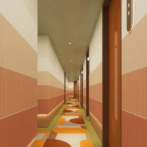 客房：外过道