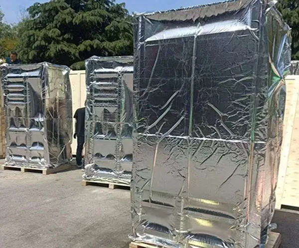 Vacuum aluminum foil packaging bags for large equipment; reliable packaging for long-distance sea and land transportation