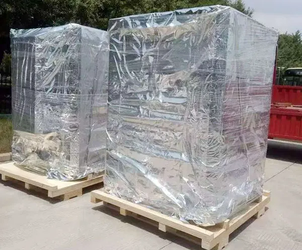 Aluminum foil vacuum packaging bags specifically designed for industrial equipment, providing a reliable solution for transportation protection