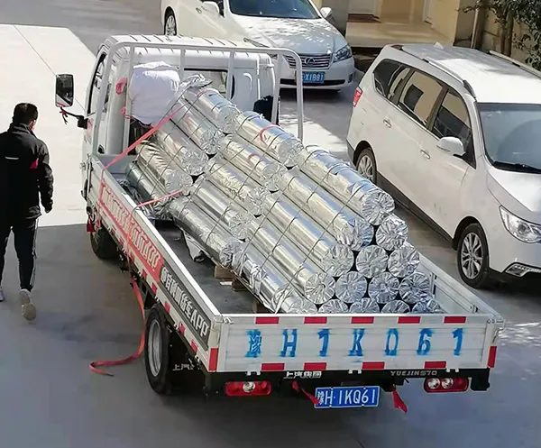 Heavy-duty woven aluminum bags