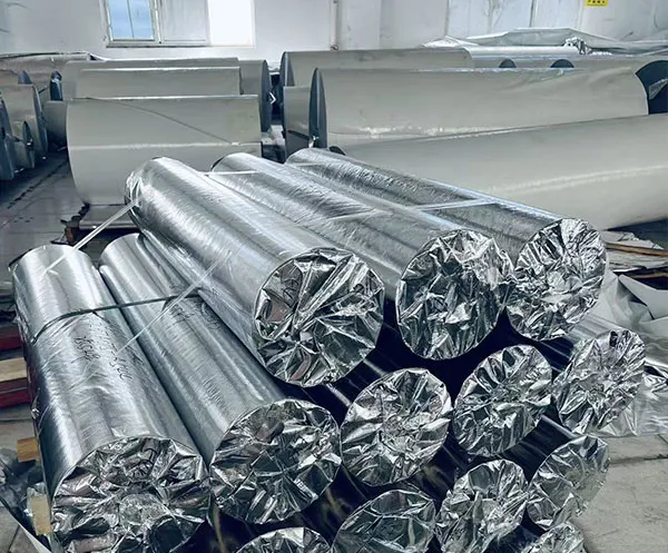 Waterproof aluminized woven membrane is used for equipment transportation and storage protection