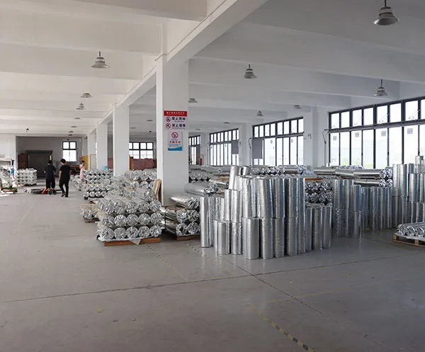 Antistatic aluminum-coated woven film protects electronic products during storage and transportation