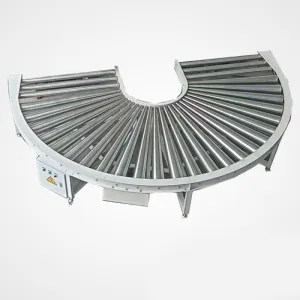 Turning roller conveyor