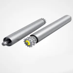 Steel double-chain adjustable accumulation roller