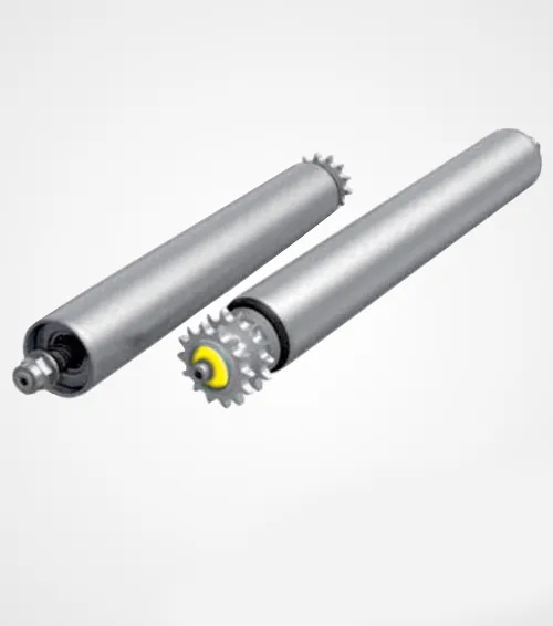 Steel double-chain adjustable accumulation roller