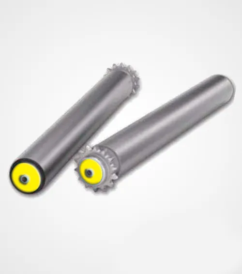 Steel single-chain accumulation roller
