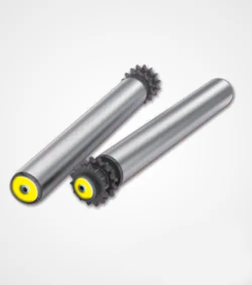 Plastic-steel double-chain accumulation roller