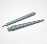 Welded rib conical roller