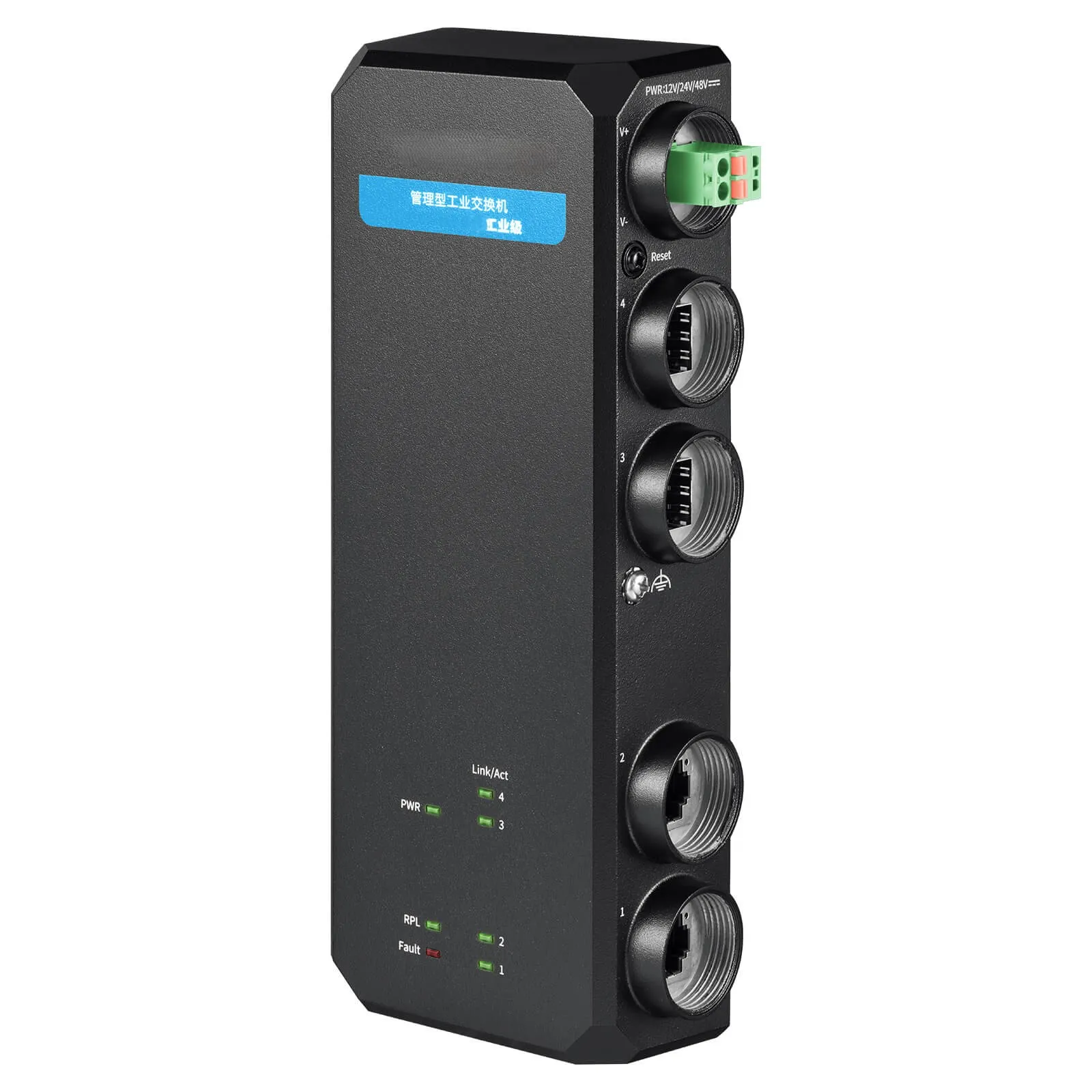 TN4022 Ring Network Layer 2 Management Industrial Switch