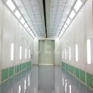 Car coating room