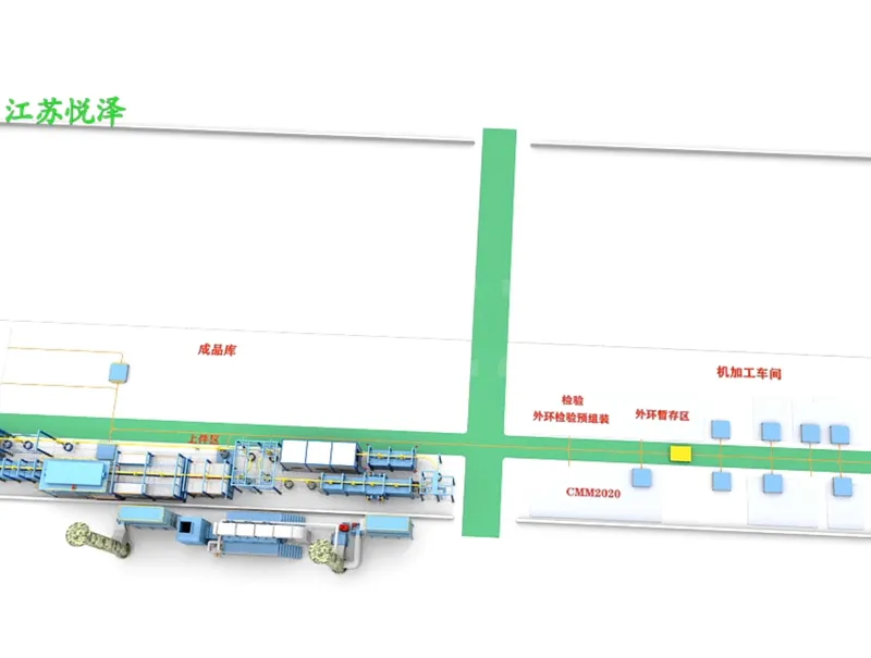 Automatic mold cleaning and spraying line