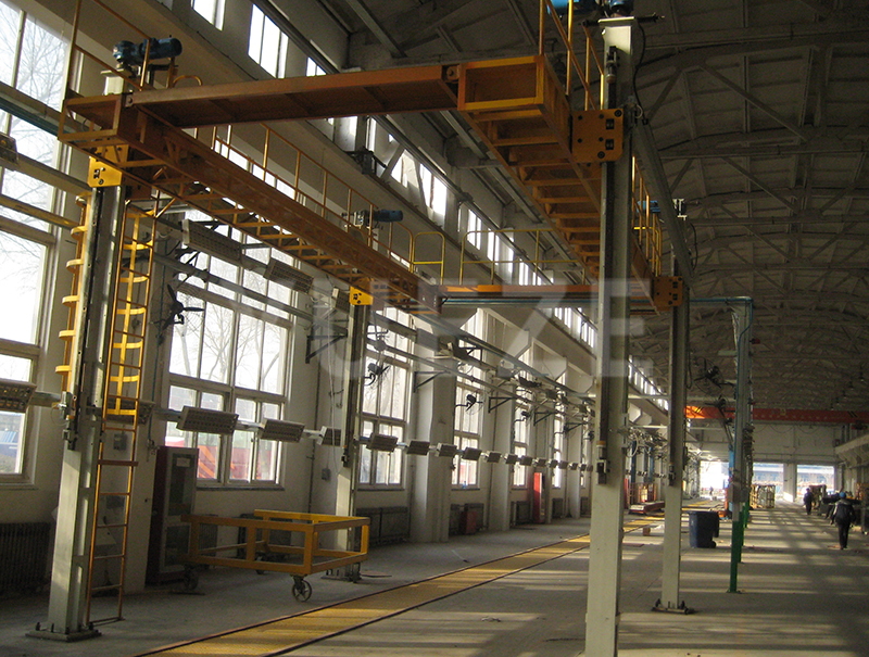 Frame type lifting platform