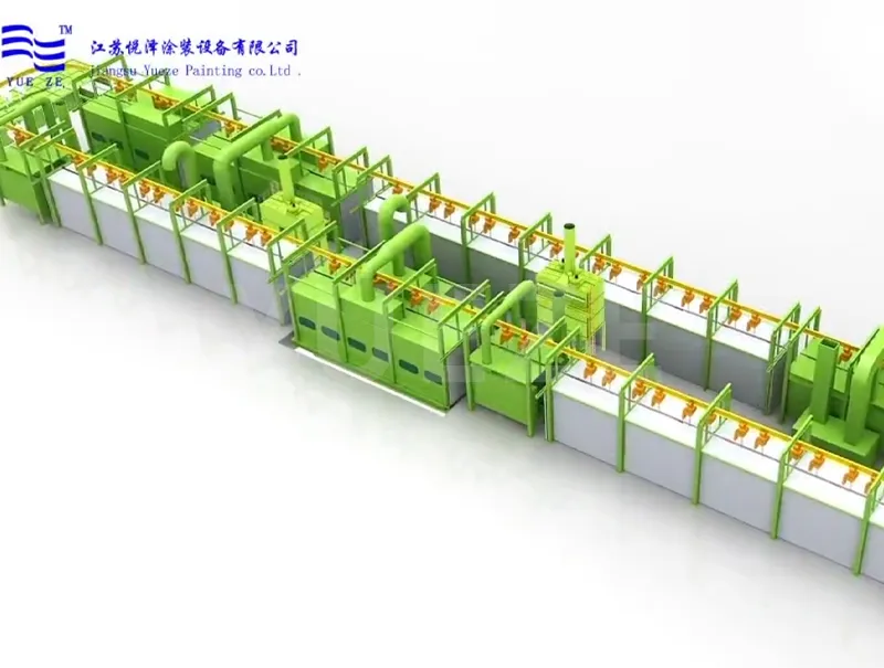 Self-propelled hoist finish line