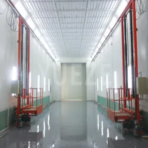 Car body spray paint room