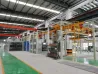 Self-propelled hoist conveying coating line