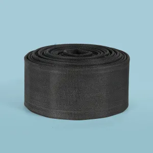Black braided hose