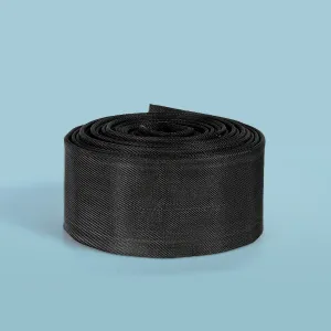 Black braided hose production