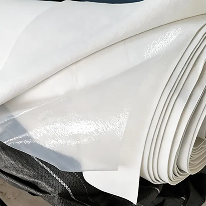 Multi-layered, durable, protective, impermeable composite geomembrane