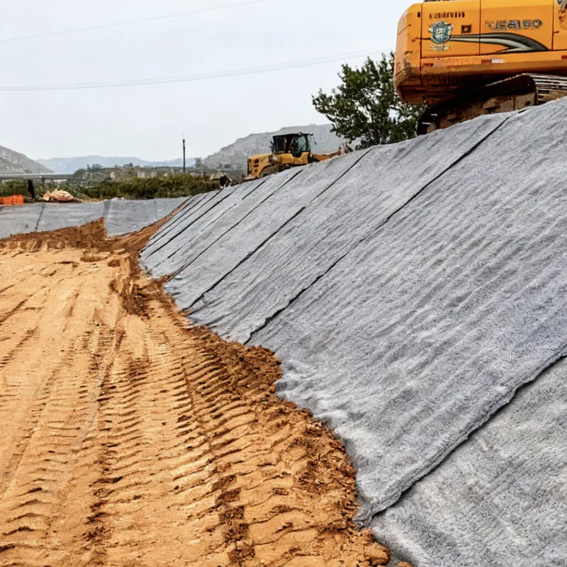 Heavy-duty, reliable, protective, abrasion-resistant mining concrete canvas