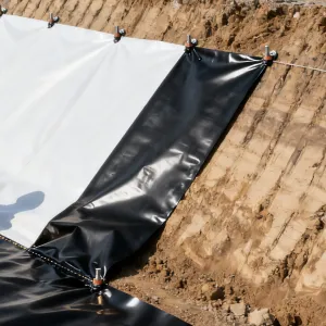 Abrasion-resistant, reinforced, reliable, high-strength mining geomembrane liner